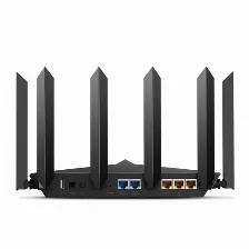 Ruteador Inalámbrico Tp-link Archer Archer Ax90 8 Ant., Wi-fi 6 (802.11ax), 5 Rj-45, 4804 Mbit/s, Negro